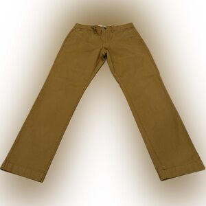 Tailor Vintage Men’s Classic Fit Chino Pants 30x30 Brown Khaki